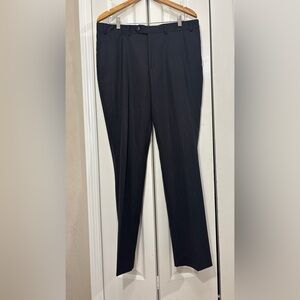 Arturo Calle Black Line Men’s Dress Pants 38R –Navy Pinstripe – Wool Blend| NWOT